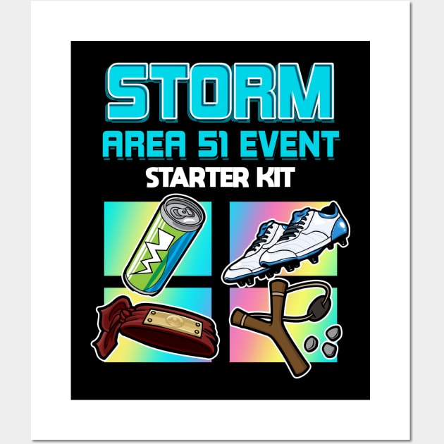 Storm Area 51 Event Starter Kit Wall Art by Jamrock Designs